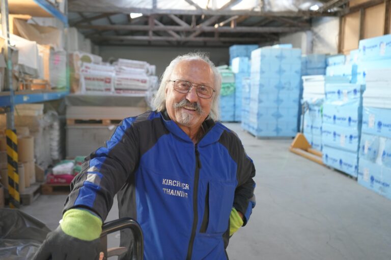Mitarbeiter der Baustoffe Thaining Kirchner GmbH