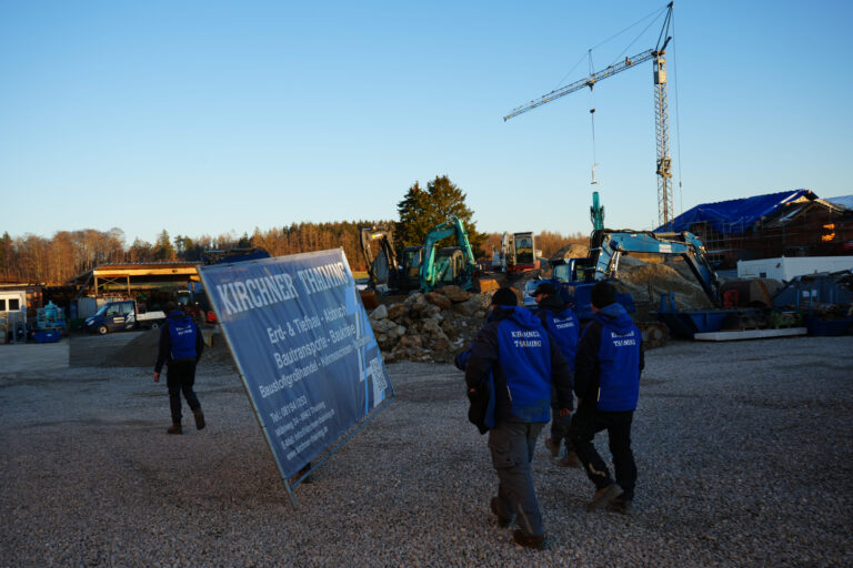 Arbeiten im Team Kirchner – Karriere im Tiefbau bei Landsberg