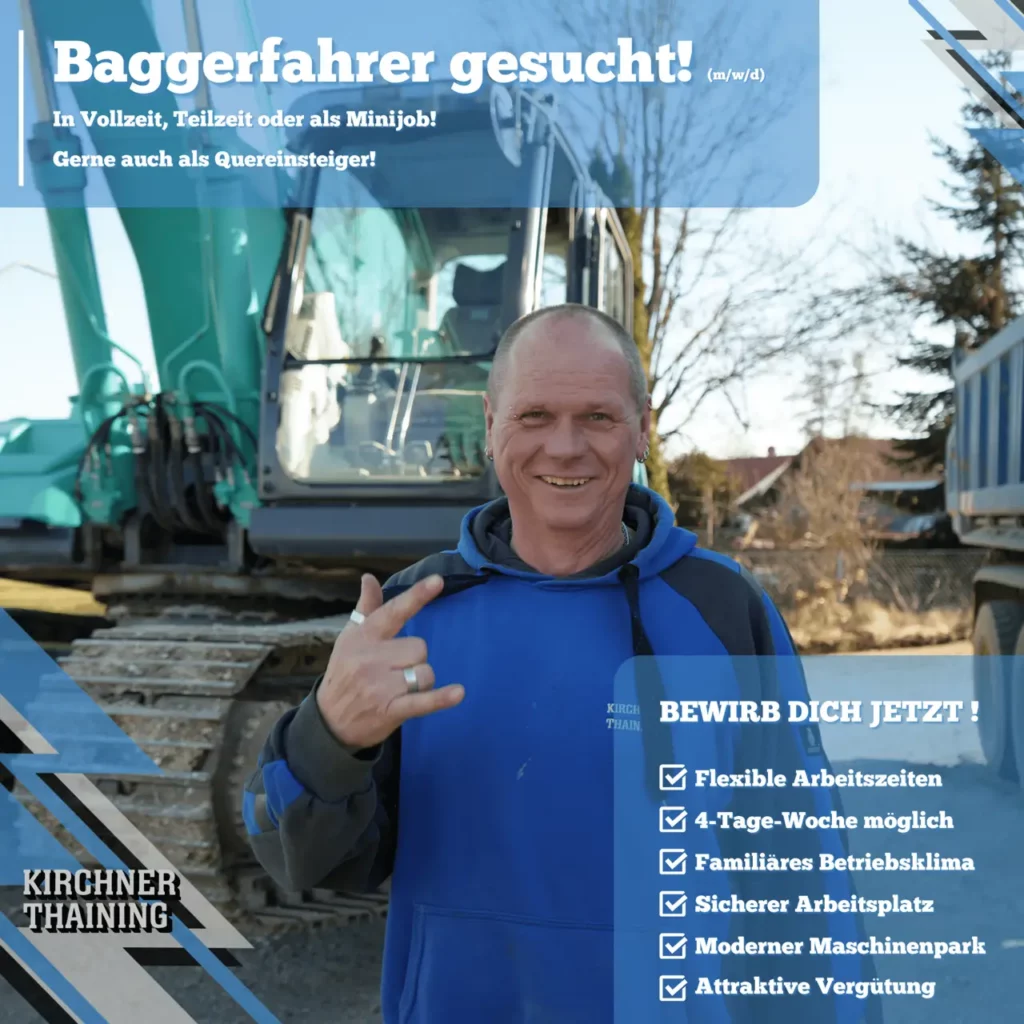 Arbeiten im Team Kirchner – Karriere im Tiefbau bei Landsberg