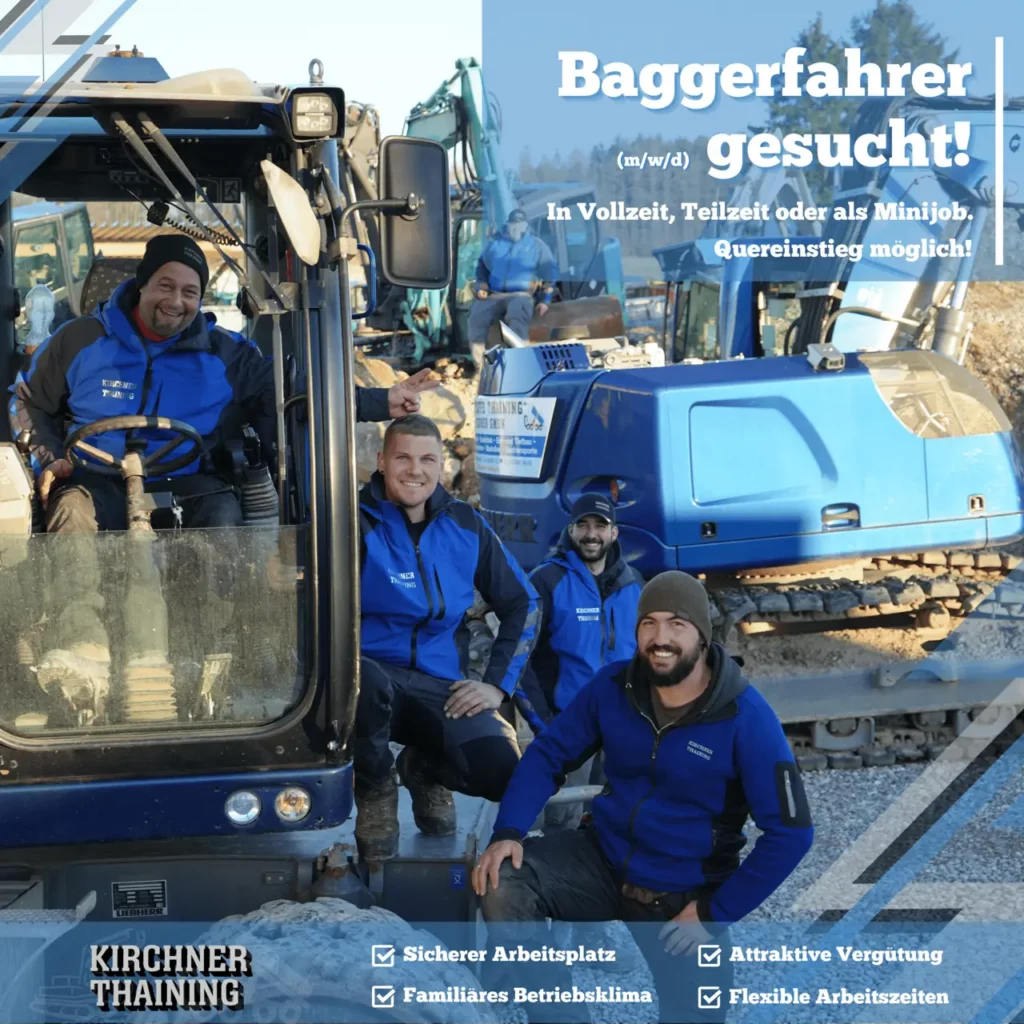 Arbeiten im Team Kirchner – Karriere im Tiefbau bei Landsberg