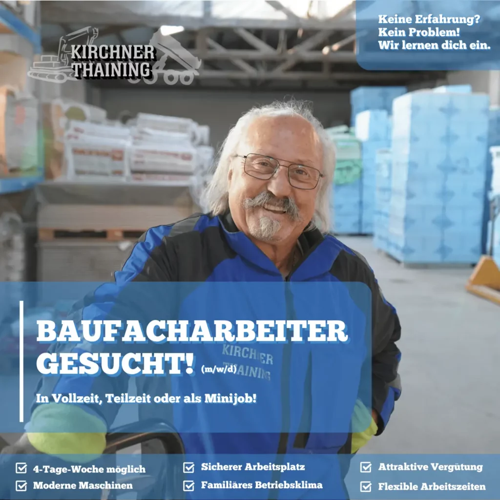 Arbeiten im Team Kirchner – Karriere im Tiefbau bei Landsberg
