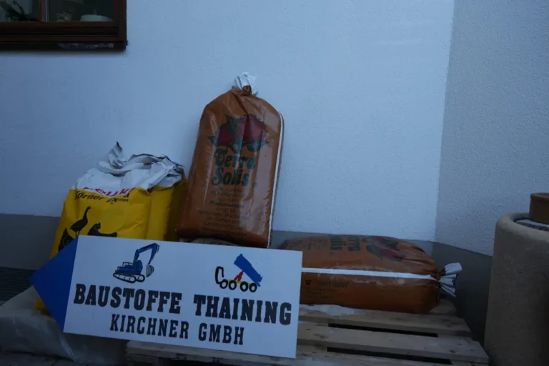 Baustoffhandel Thaining: Lager und Sortiment für Bauprojekte