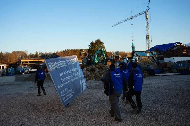 Arbeiten im Team Kirchner – Karriere im Tiefbau bei Landsberg