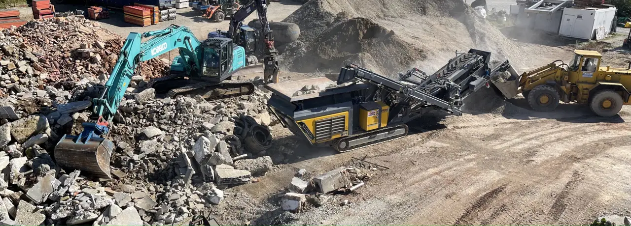 Entsorgung und Recycling von Bauschutt bei Thaining